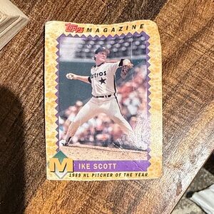 Topps Magazine Baseball Card